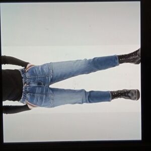 DRIFTWOOD Eliza In Rose Santina Cropped Utility Jeans Womens Medium